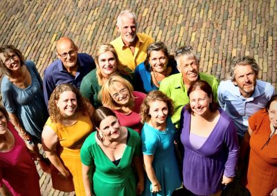 Nootscenario van bovenaf